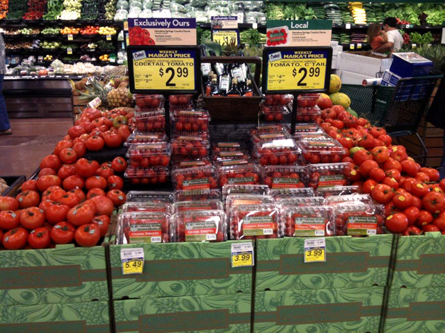Tomato display