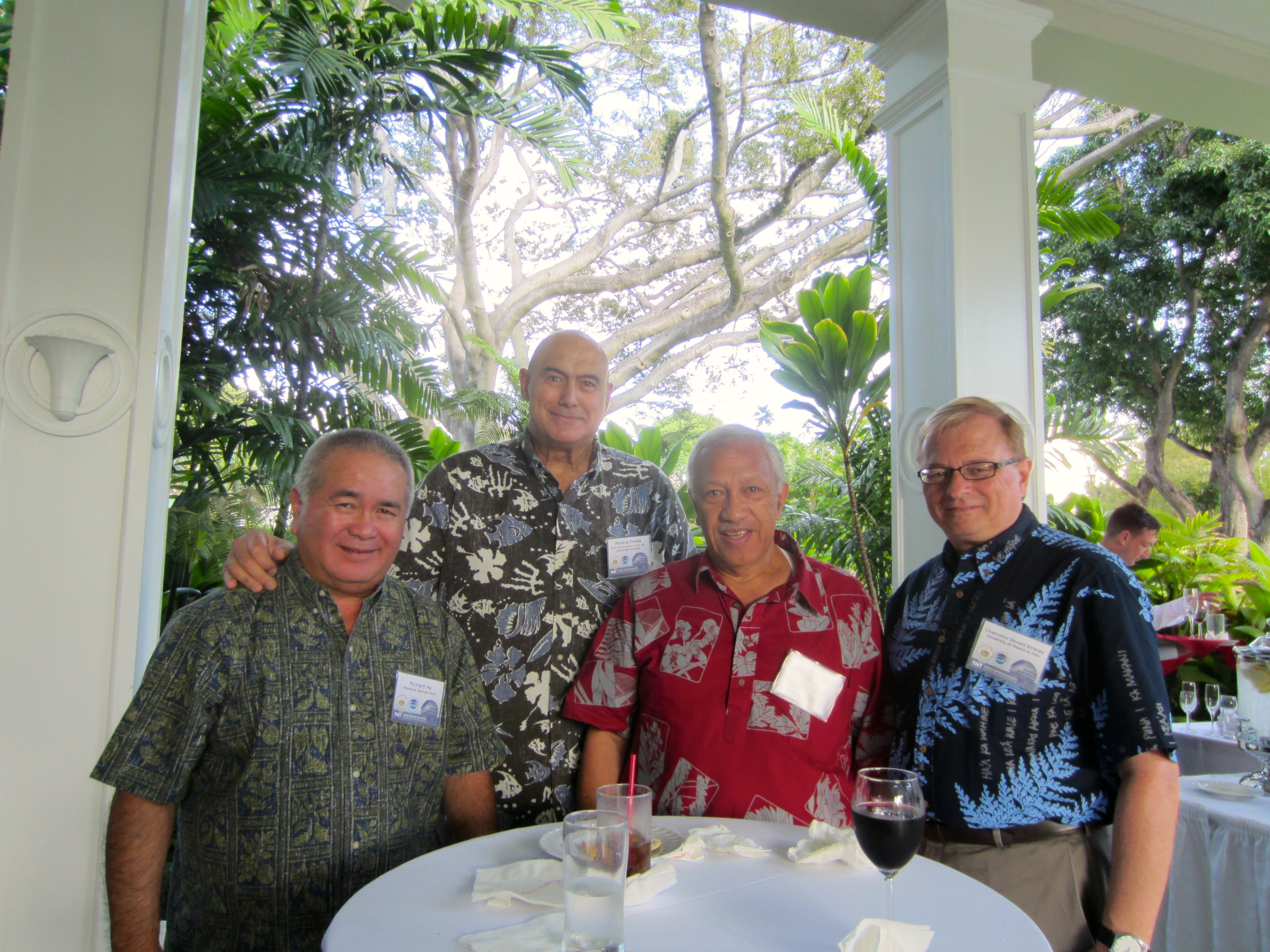 Richard Ha, Rockne Freitas, Herring Kalua, Don Straney